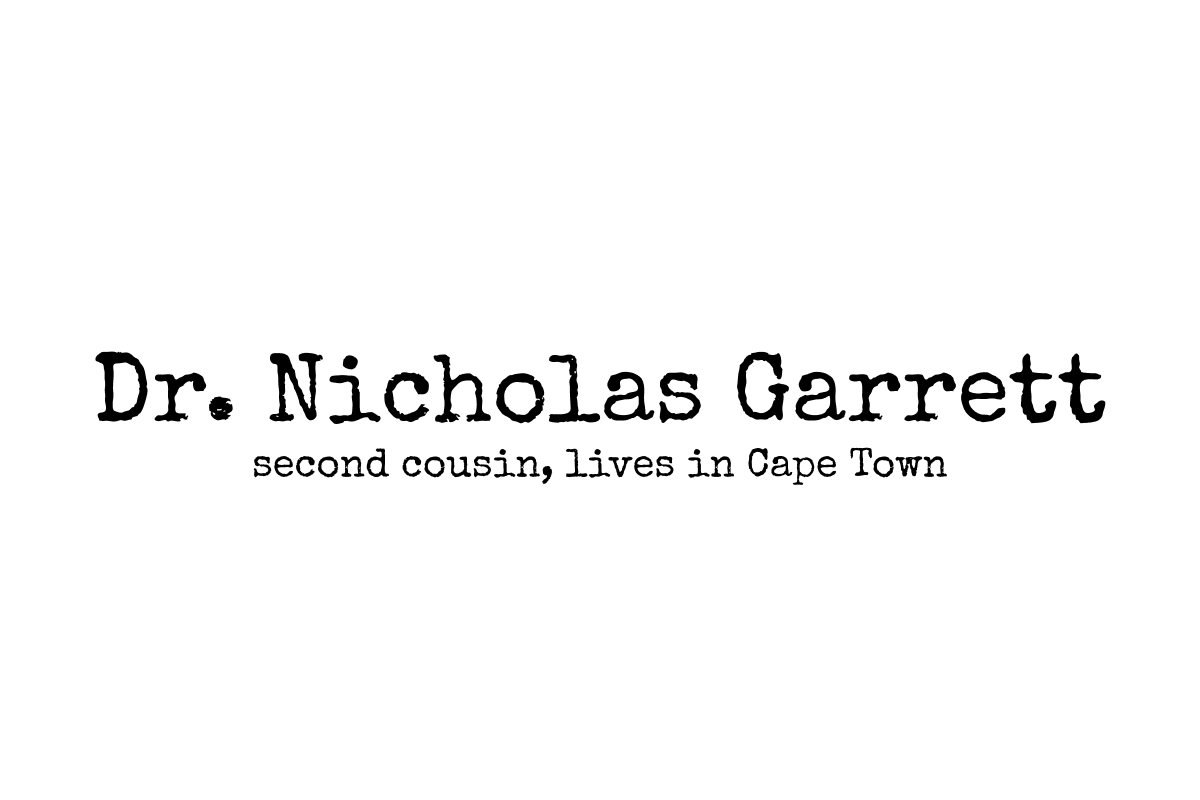 Dr. Nicholas Garrett